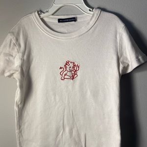 Brandy Melville baby devil top!